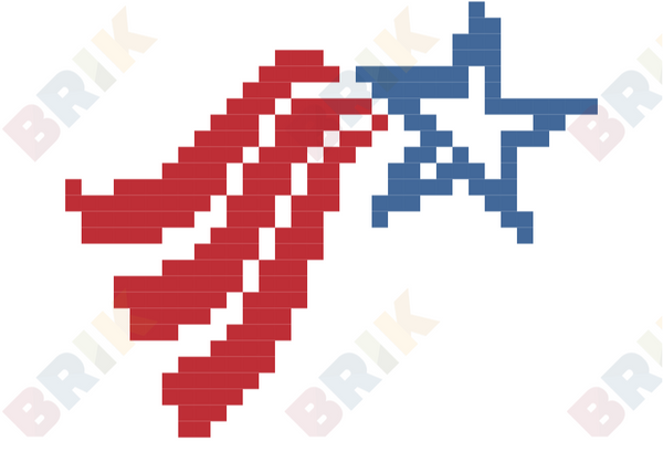 4th of July Pixel Art