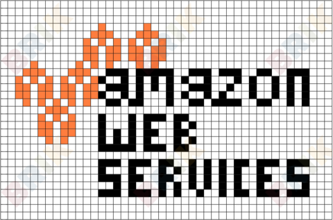 Amazon Web Services Pixel Art