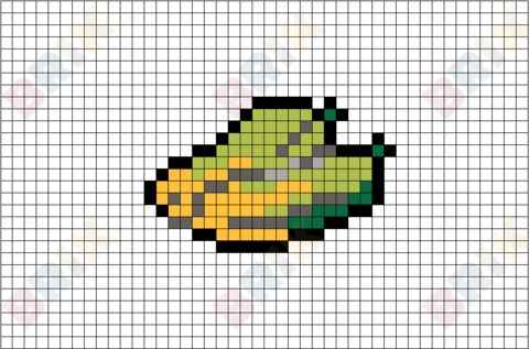Cucumber Pixel Art