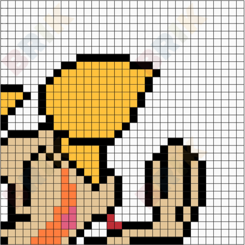 Dexter and Dee Dee 2 Pixel Art