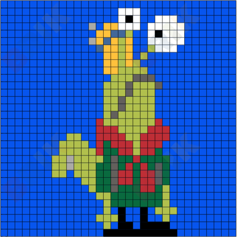 Slinkman Pixel Art