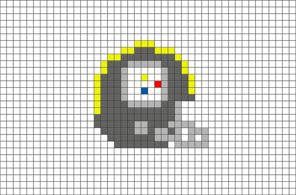 Pittsburgh Steelers Pixel Art