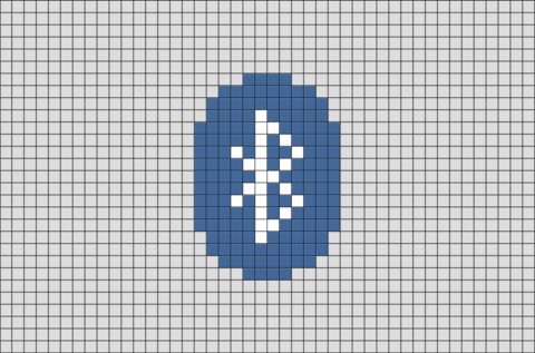 Bluetooth Pixel Art