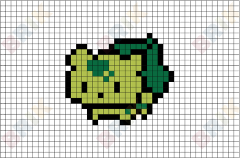 Bulbasaur Pixel Art