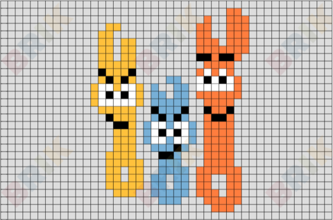 Crescent Wrench Family Pixel Art
