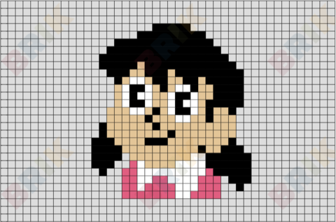 Shizuka Pixel Art