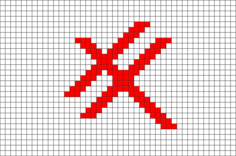 Exxon Mobil Pixel Art