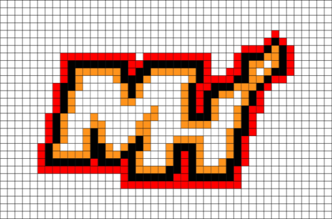 Miami Heat Pixel Art