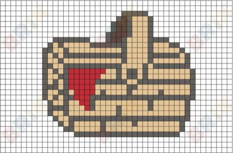 Picnic Basket Pixel Art