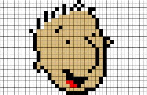 Doug Nickelodeon Pixel Art