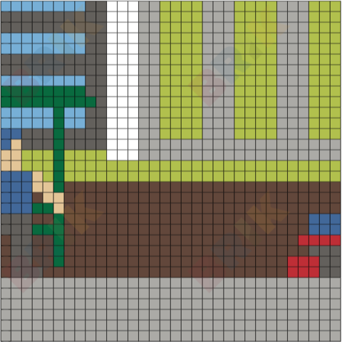 City 6 Pixel Art