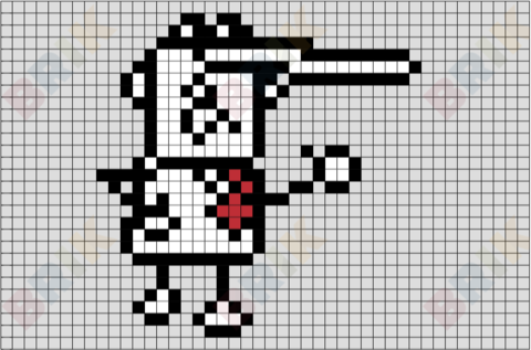 Tell a Lie Day Pixel Art