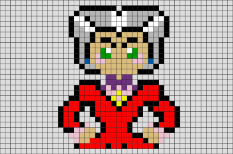 Cinderella Lady Tremaine Pixel Art