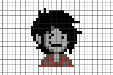 Adventure Time Marshall Lee Pixel Art
