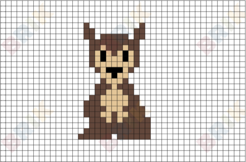 Shaggydog Pixel Art