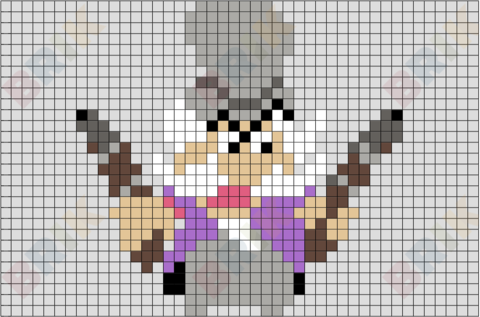 Colonel Shuffle Pixel Art