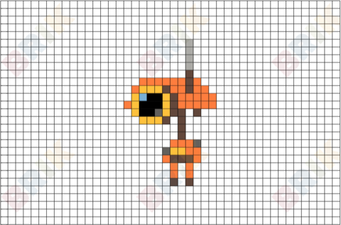 Pit Droid Pixel Art