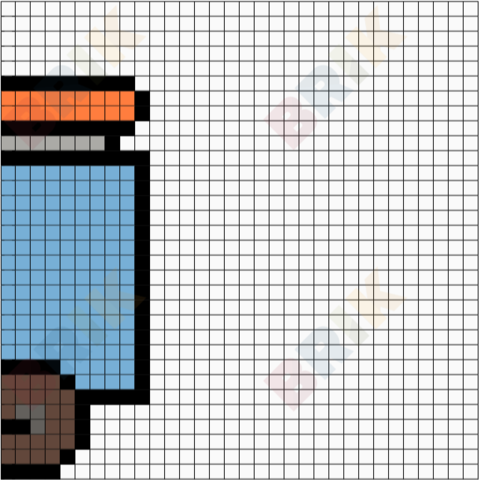 Train Part 4 Pixel Art