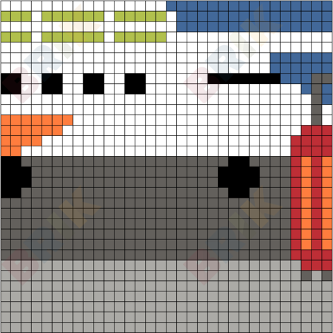 Traveler 3 Pixel Art