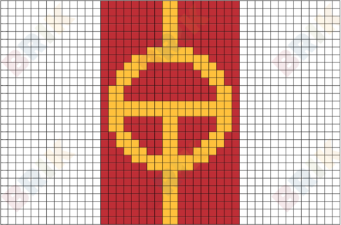 Red Tornado Pixel Art