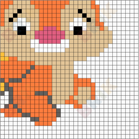 Chip 'n' Dale 4 Pixel Art