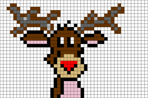 Roebuck Pixel Art