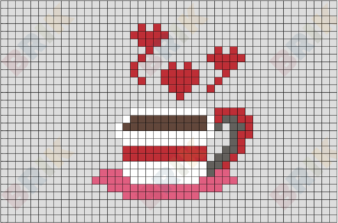 Coffee Pixel Art