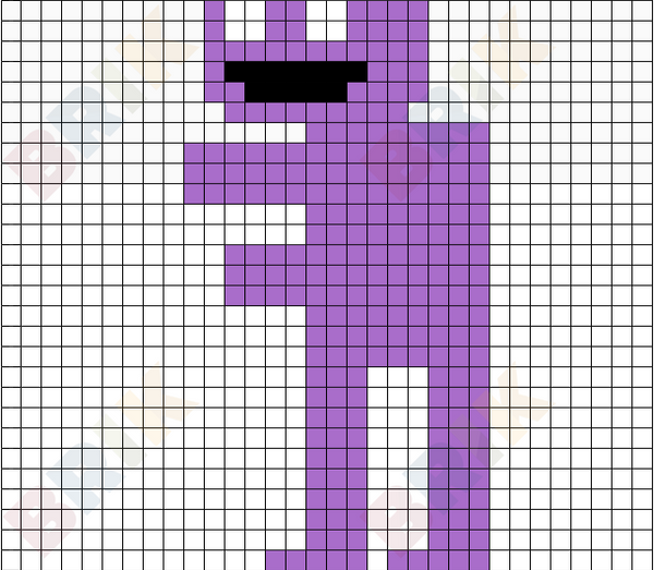 8Bit Purple guy