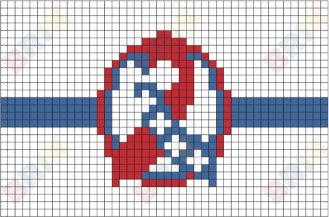 Confederate Memorial Day Pixel Art