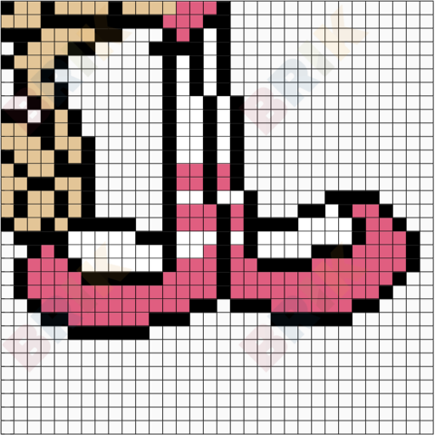 Dexter and Dee Dee 4 Pixel Art