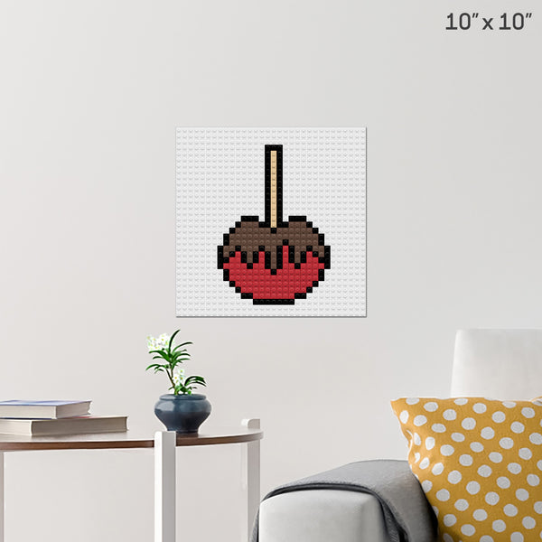 National Caramel Apple Brick Poster