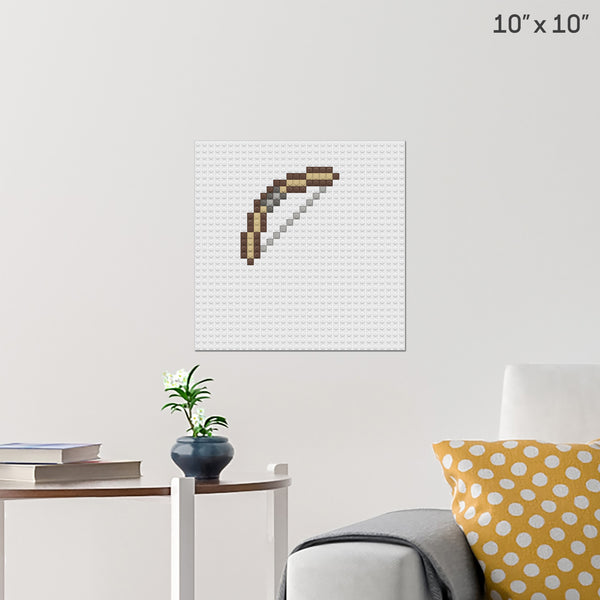 弓 Brick Poster