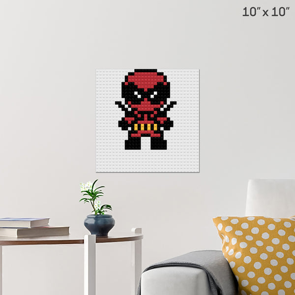 死侍 Brick Poster