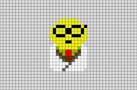 Bunsen Honeydew Muppets Pixel Art