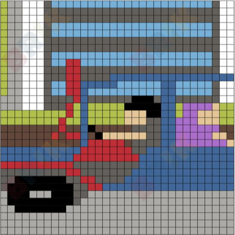 City 7 Pixel Art