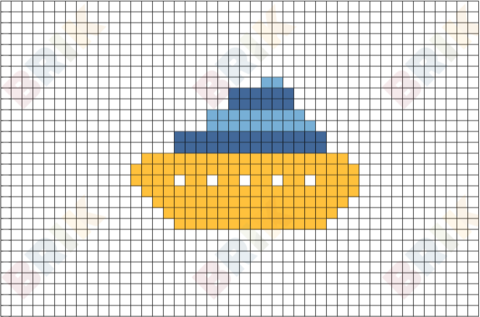 Ship Pixel Art