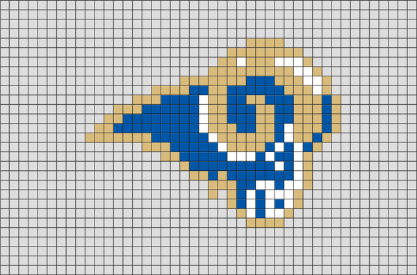 Rams Pixel Art