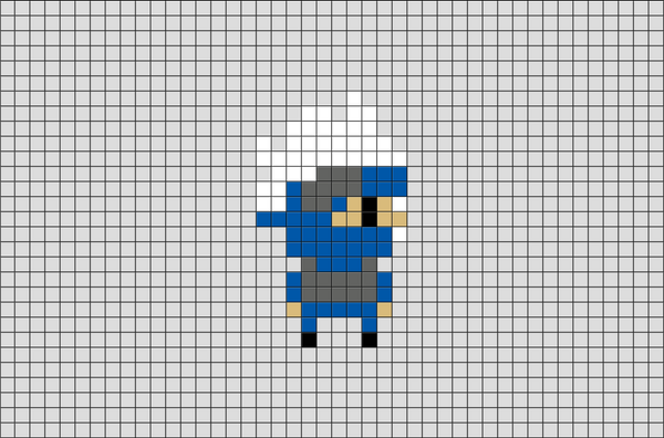 Teacher Pixel Art