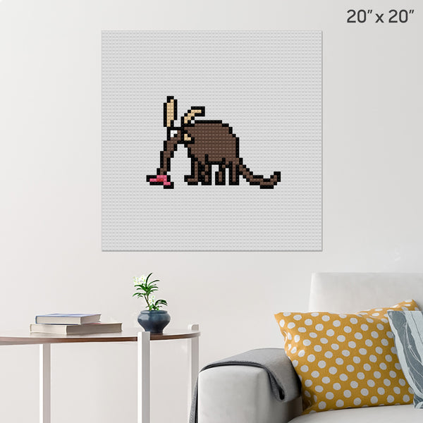 Aardvark Brick Poster