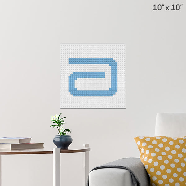 Abbott Laboratories Brick Poster
