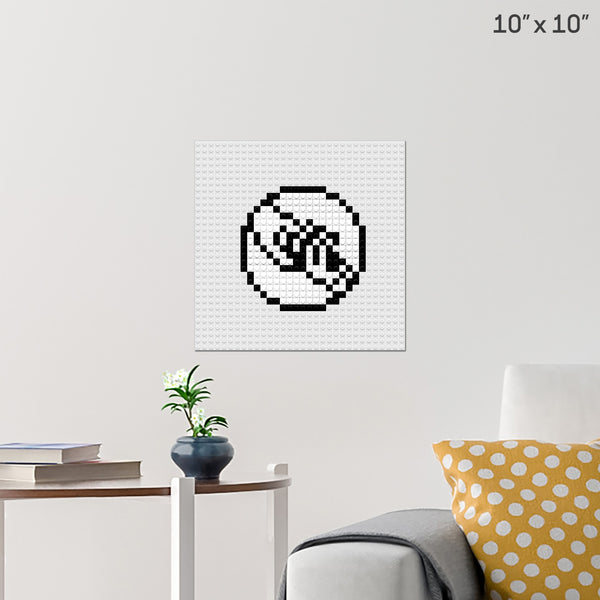 Abnegation Brick Poster