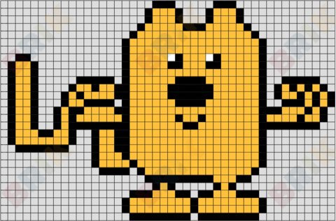 Wubbzy Pixel Art