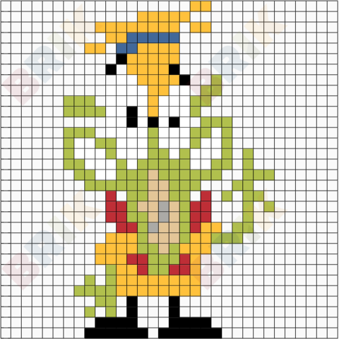 Clam Pixel Art