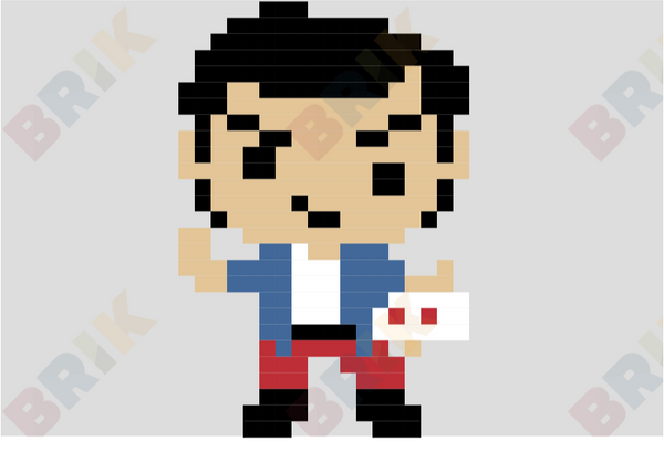 Ace Ventura Pixel Art