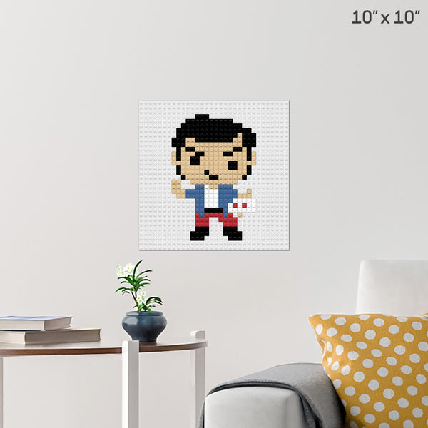 Ace Ventura Brick Poster
