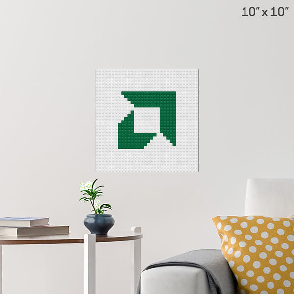 Advanced Micro Devices Inc. Brick Poster