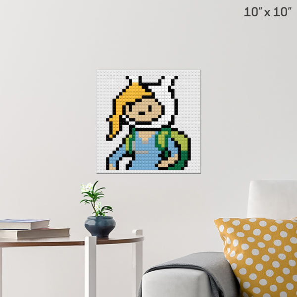 Adventure Time Fionna Brick Poster