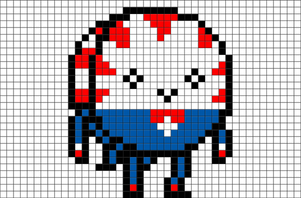 Adventure Time Peppermint Butler Pixel Art