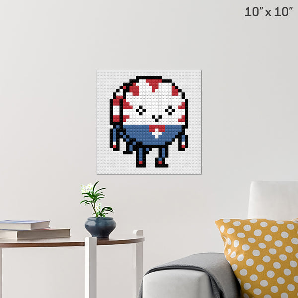 Adventure Time Peppermint Butler Brick Poster