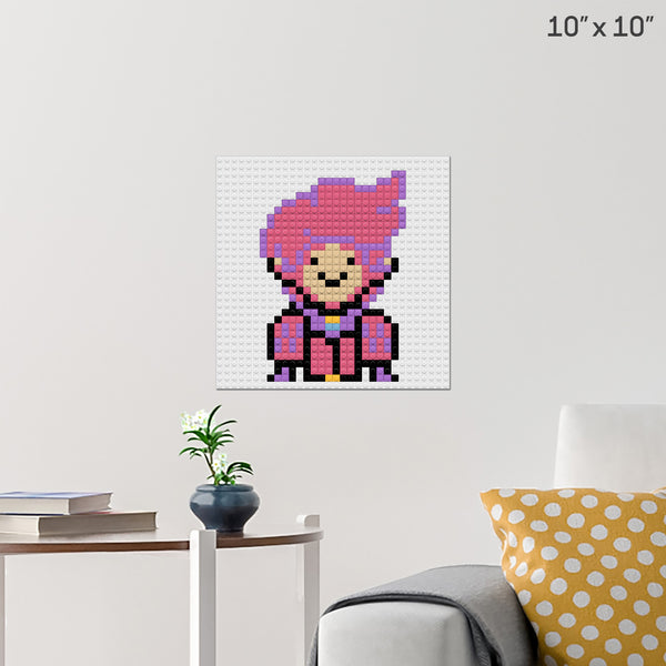 Adventure Time Prince Gumball Brick Poster